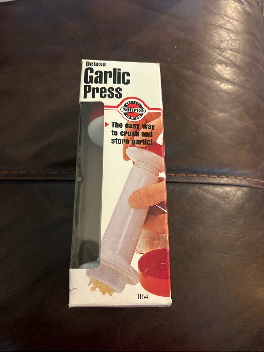 NORPRO Deluxe Garlic Press - White